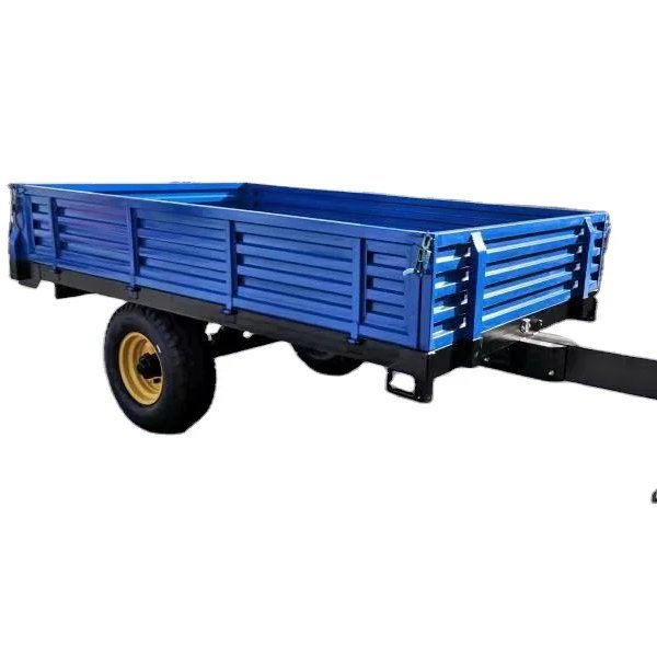 Hot Selling Custom Agriculture Trailer Tractor Hydraulic Dump Trailer 3-way Tipping Trailer
